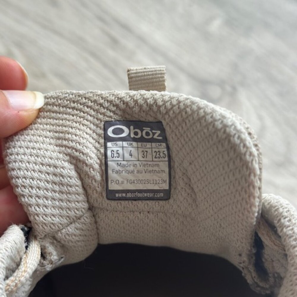 Oboz Low Hiking Shoes View 6